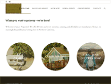 Tablet Screenshot of eaglelakerv.com